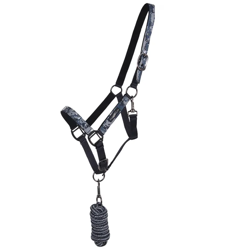 QHP Headcollar Set With Turnout Collection - Tetrise